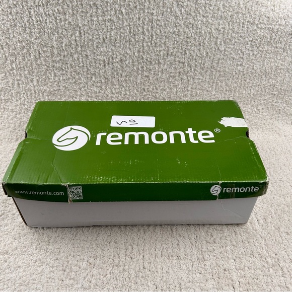 Remonte Shoes Womens 7 Black/Silver Liv 2 R1402-01 Side Zip Comfort‎ Side Zip - Picture 14 of 14